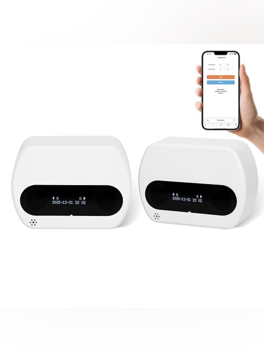 Smart Retail People Counter Wireless Type-C Charging Door Counter